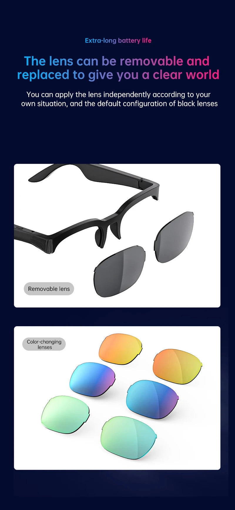 Xiaomi XG89 AI Smart Translator Sunglasses