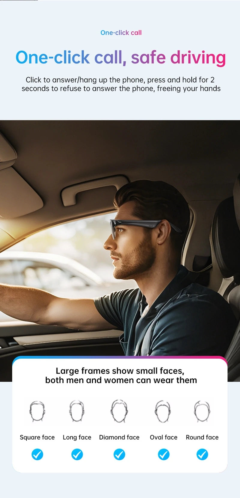 Xiaomi XG89 AI Smart Translator Sunglasses