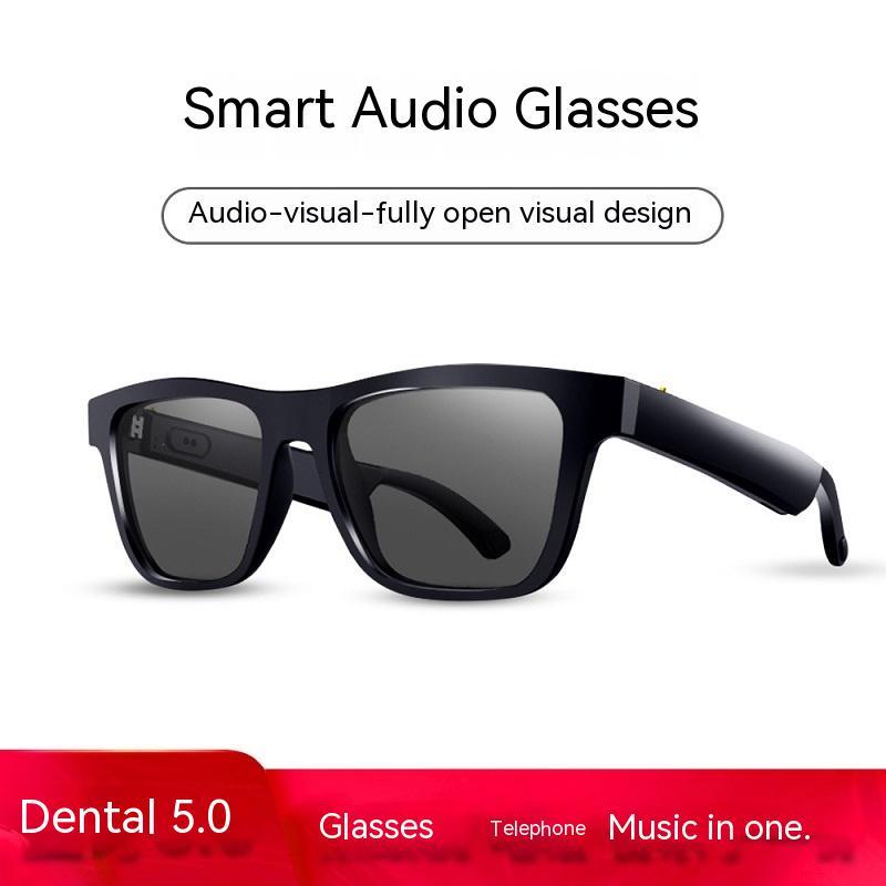 Smart Glasses: Black Technology Headset Bluetooth Sunglasses