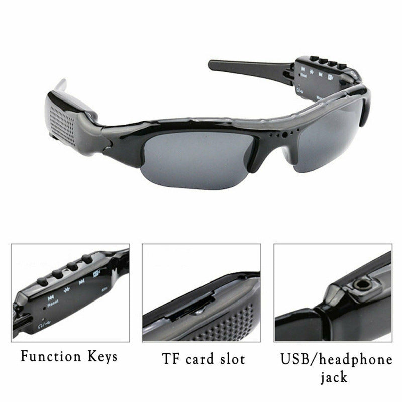 Polarized Lens Sports Sunglasses: HD 1080P